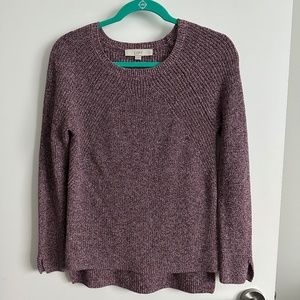 LOFT Pink/Black Sweater (size XS)